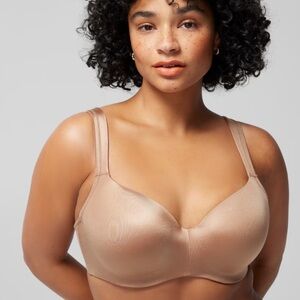 EUC Soma Stunning Support Balconette Bra in Cream Lace size 36G